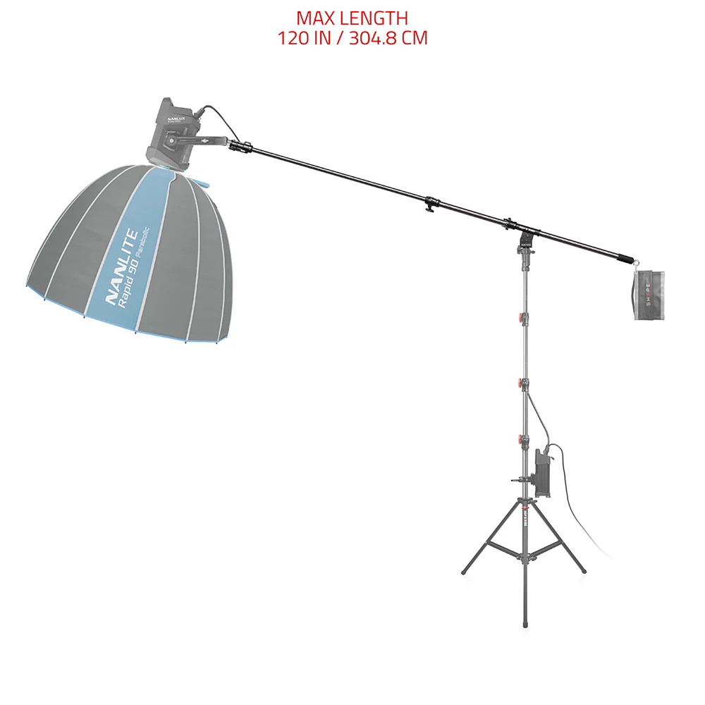SHAPE Heavy-Duty Boom with Junior and Baby Adapter - Image 4
