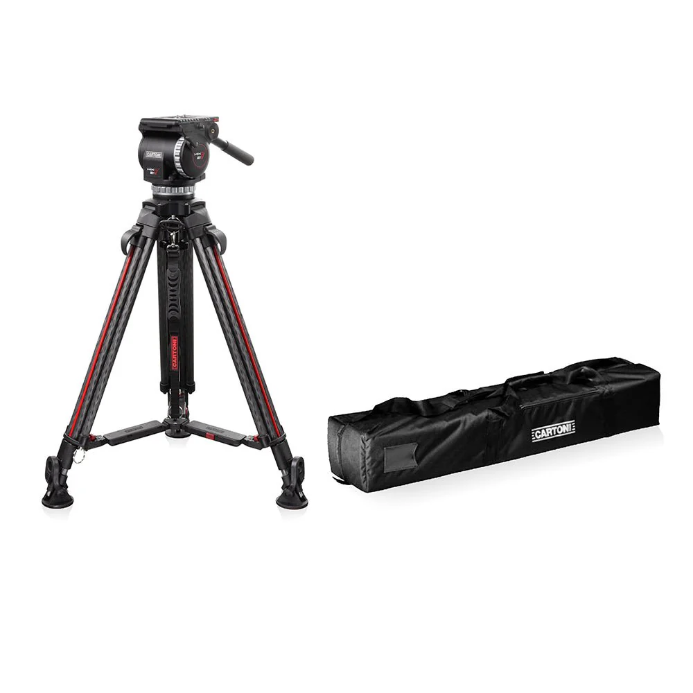 SHAPE MIXO 21 Fluid Head with SDS Carbon Fiber System Mid-Level Spreader