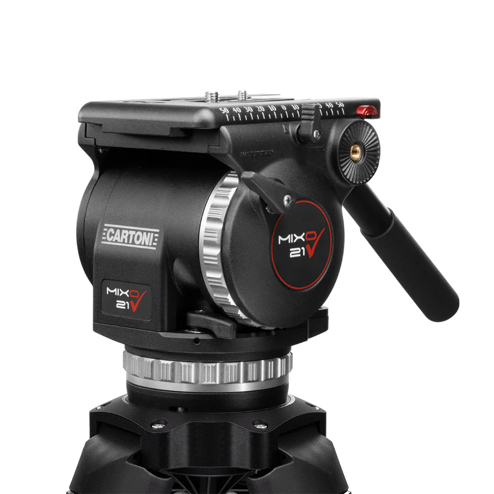 SHAPE MIXO 21 Fluid Head with SDS Carbon Fiber System Mid-Level Spreader - Image 3