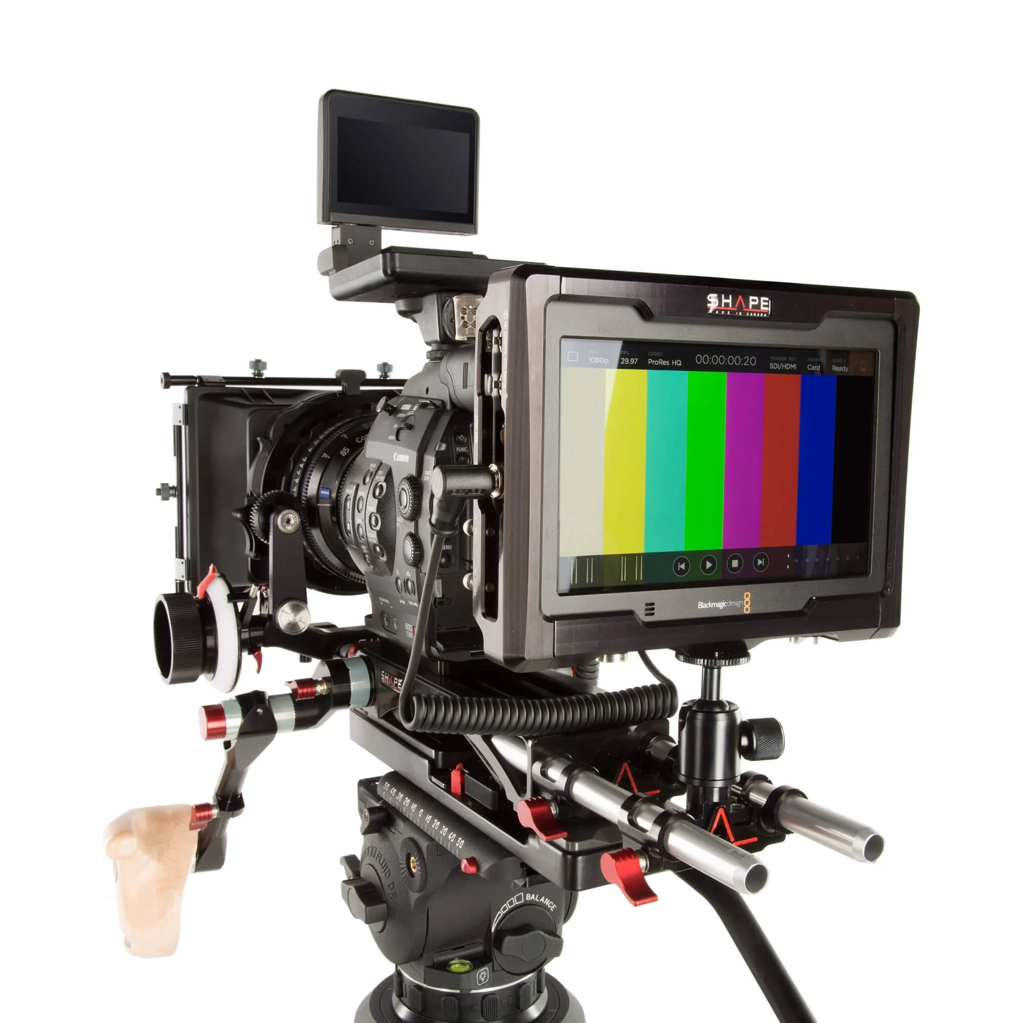 SHAPE Monitor Cage for Blackmagic Design 4k Video Assist Cage - Image 2