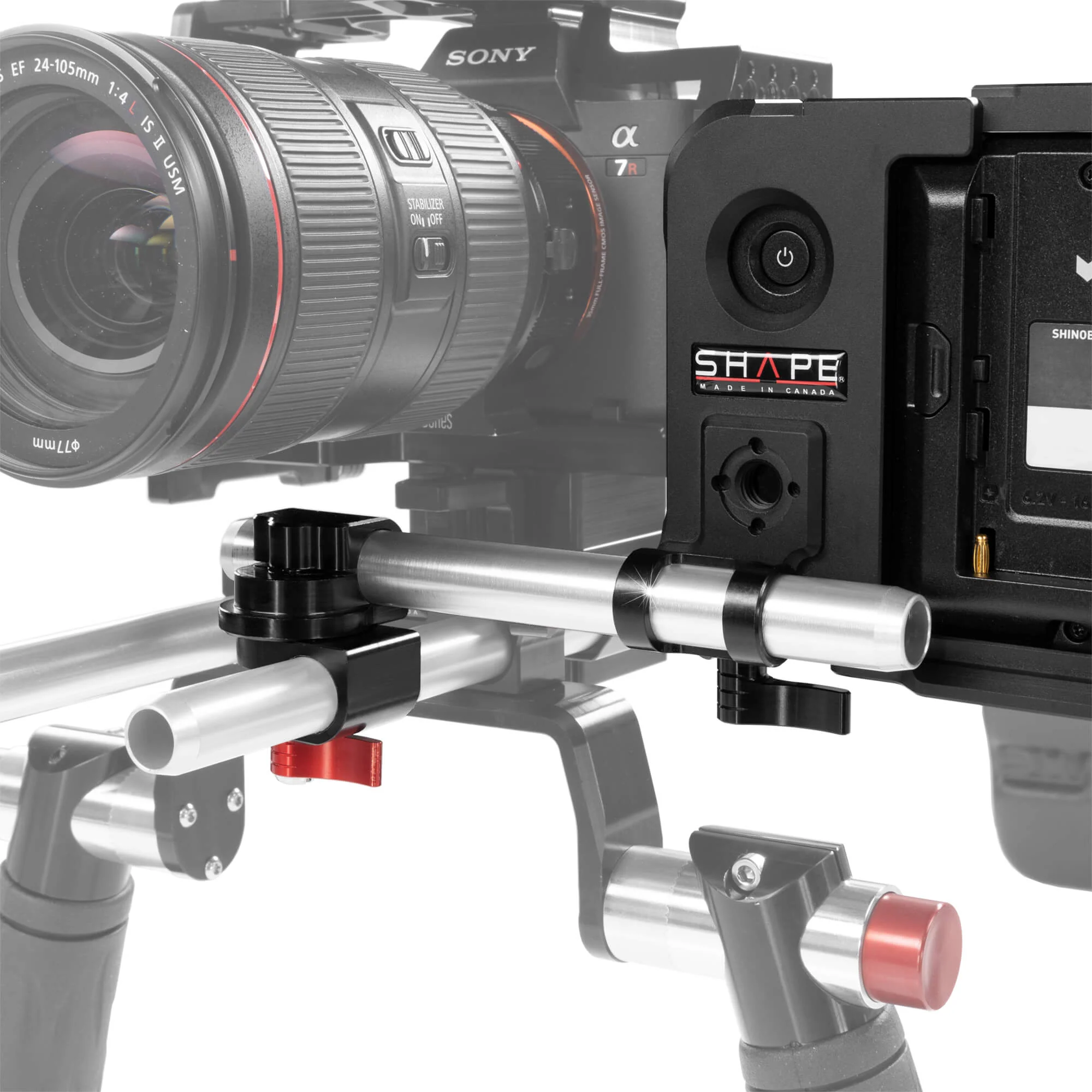 SHAPE Monitor Cage with Swivel Rod Clamp for Atomos Shinobi - Image 4