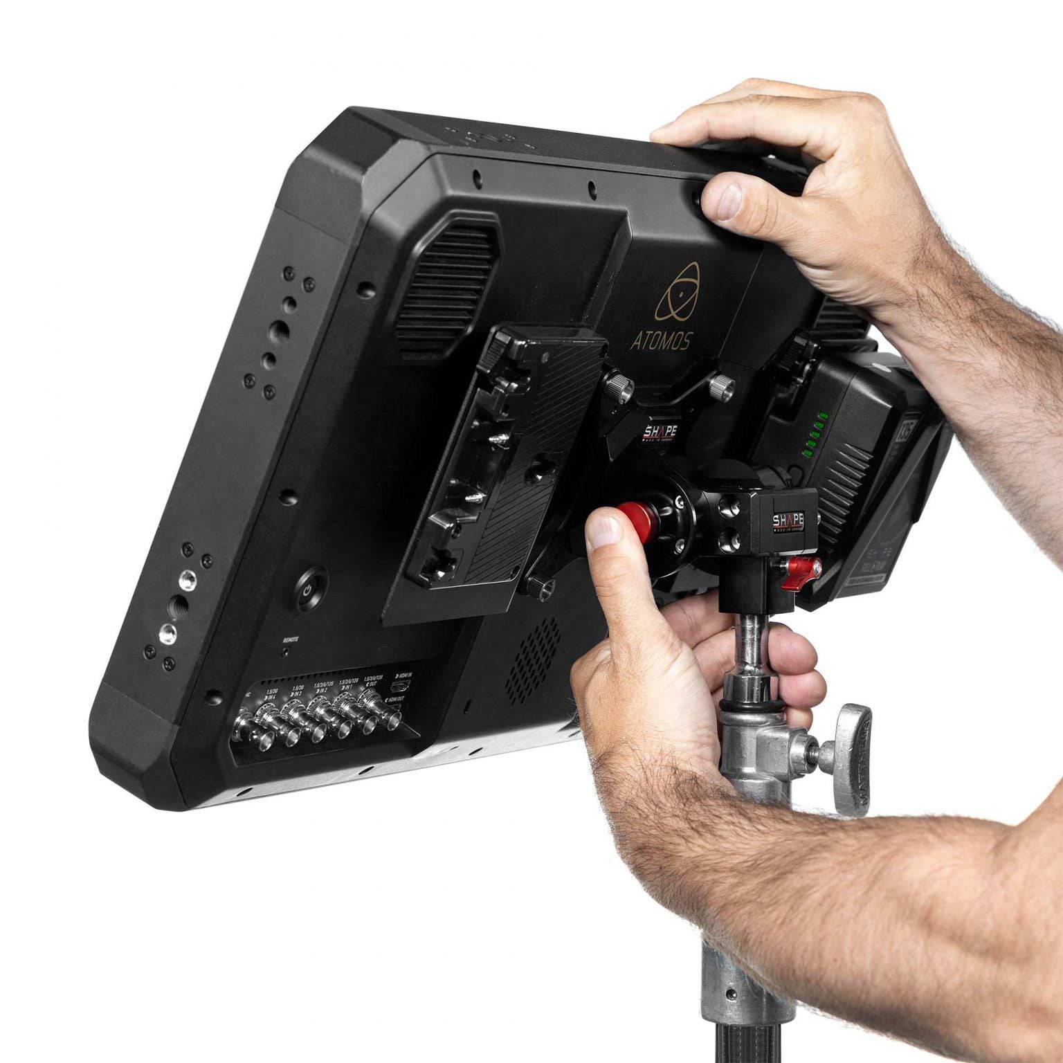 SHAPE Monitor Support Mount Vesa with Push Button - Image 4