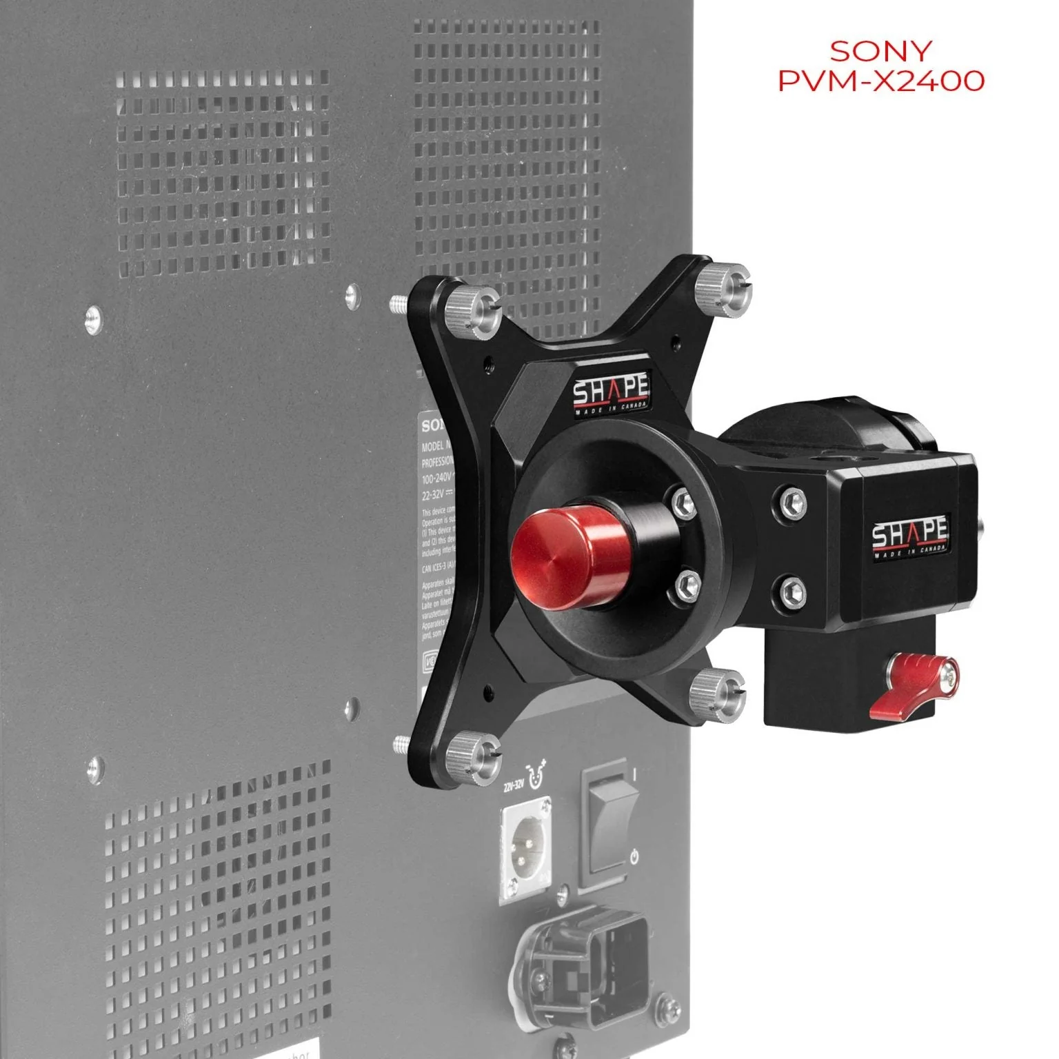 SHAPE Monitor Support Mount Vesa with Push Button - Image 8