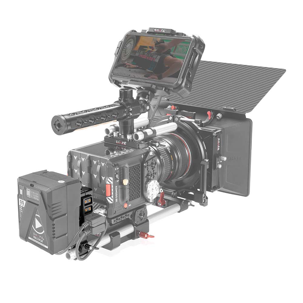 SHAPE Multi D-Tap V-Mount Plate 15 mm LWS Rod Bloc - Image 5