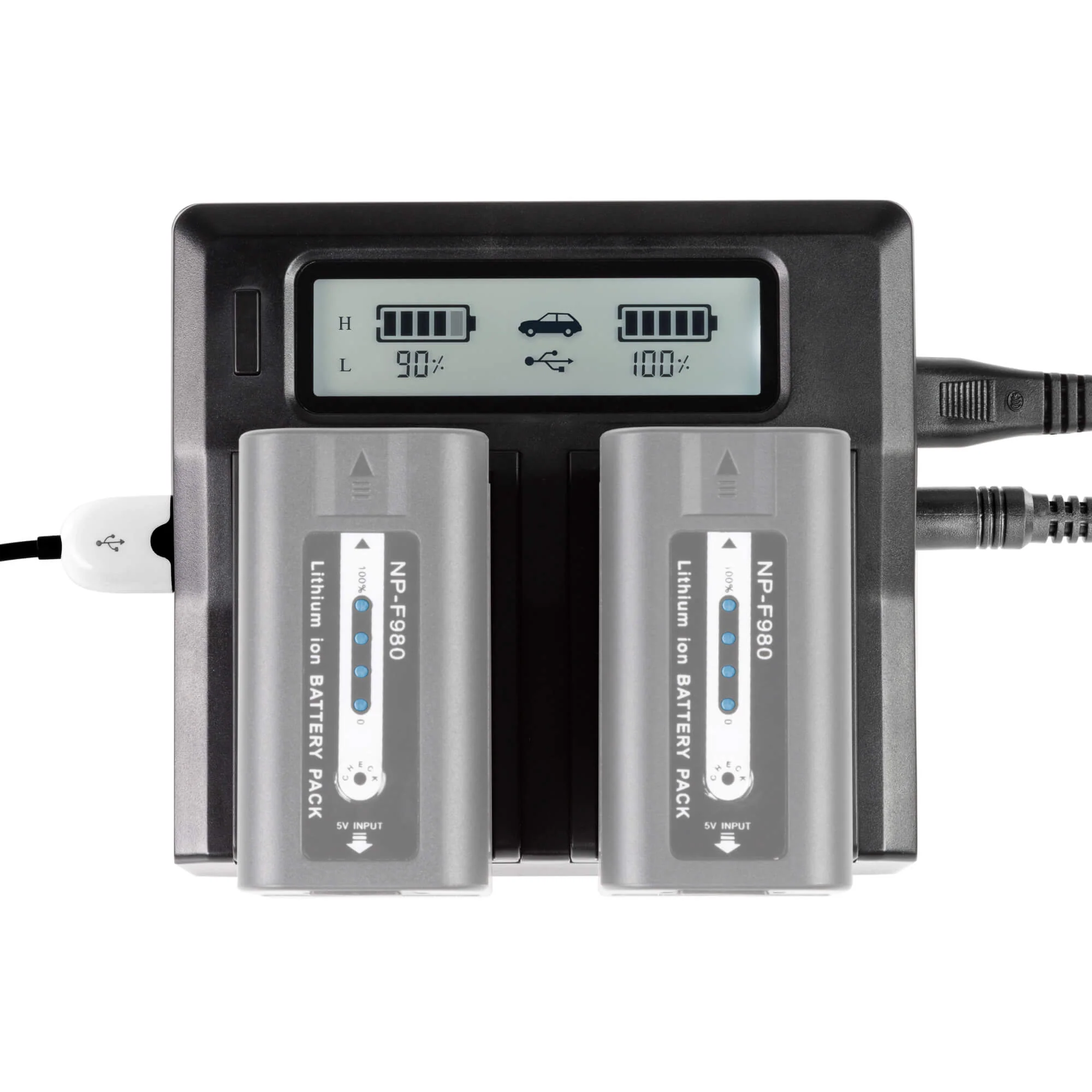 SHAPE NP-F Dual LCD Charger - Image 3