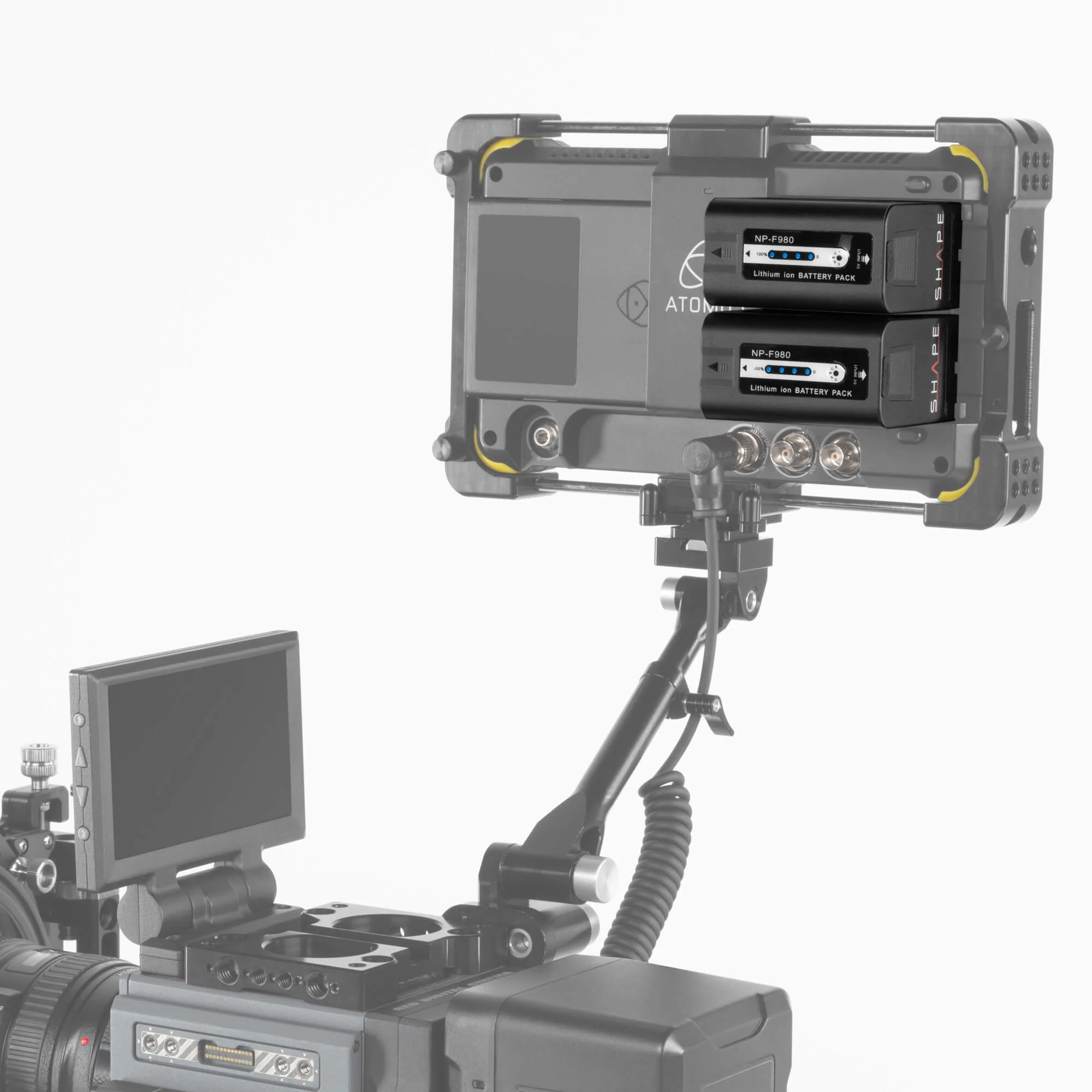 SHAPE NP-F980 Batteries with Dual LCD Charger for Sony - Image 4