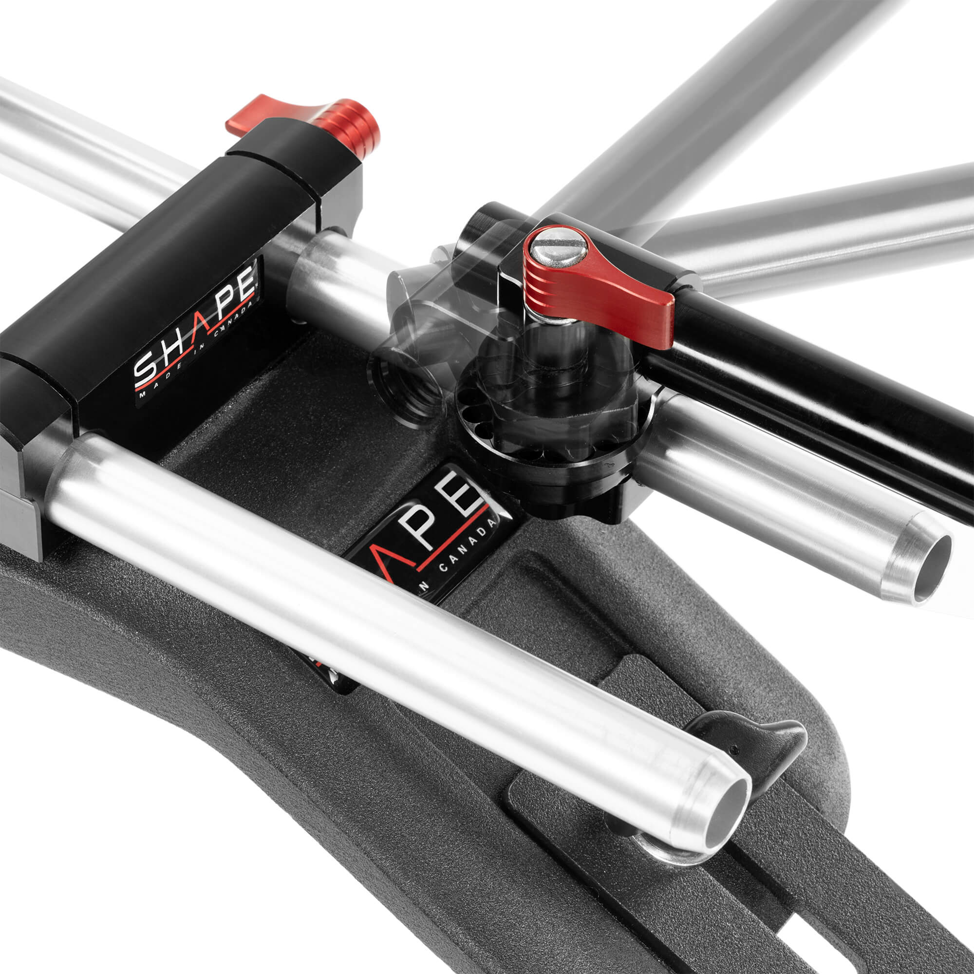 SHAPE Offset Monitor Swivel Rod Mount - Image 5