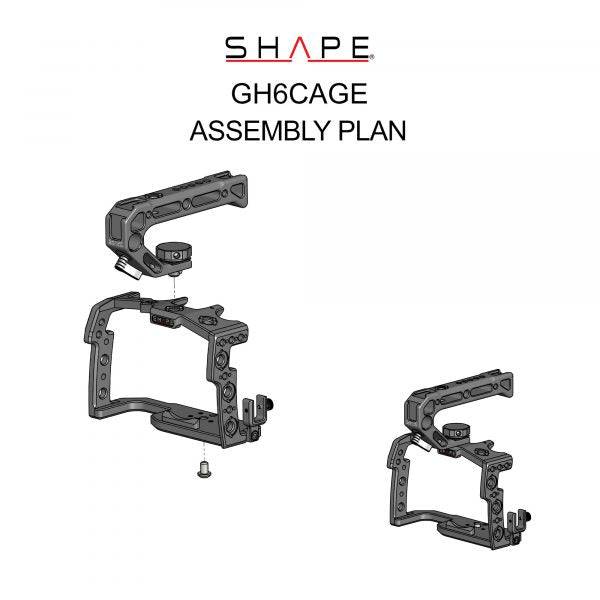 SHAPE Panasonic Lumix GH6 Camera Cage - Image 10