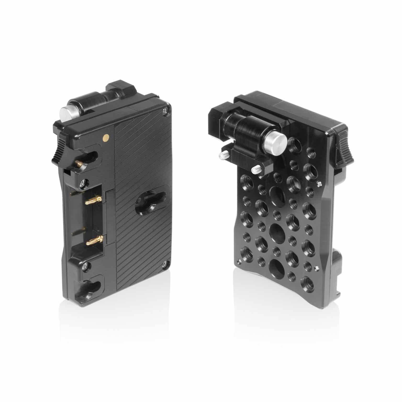 SHAPE Pivoting Battery Plate for Monitor Cage