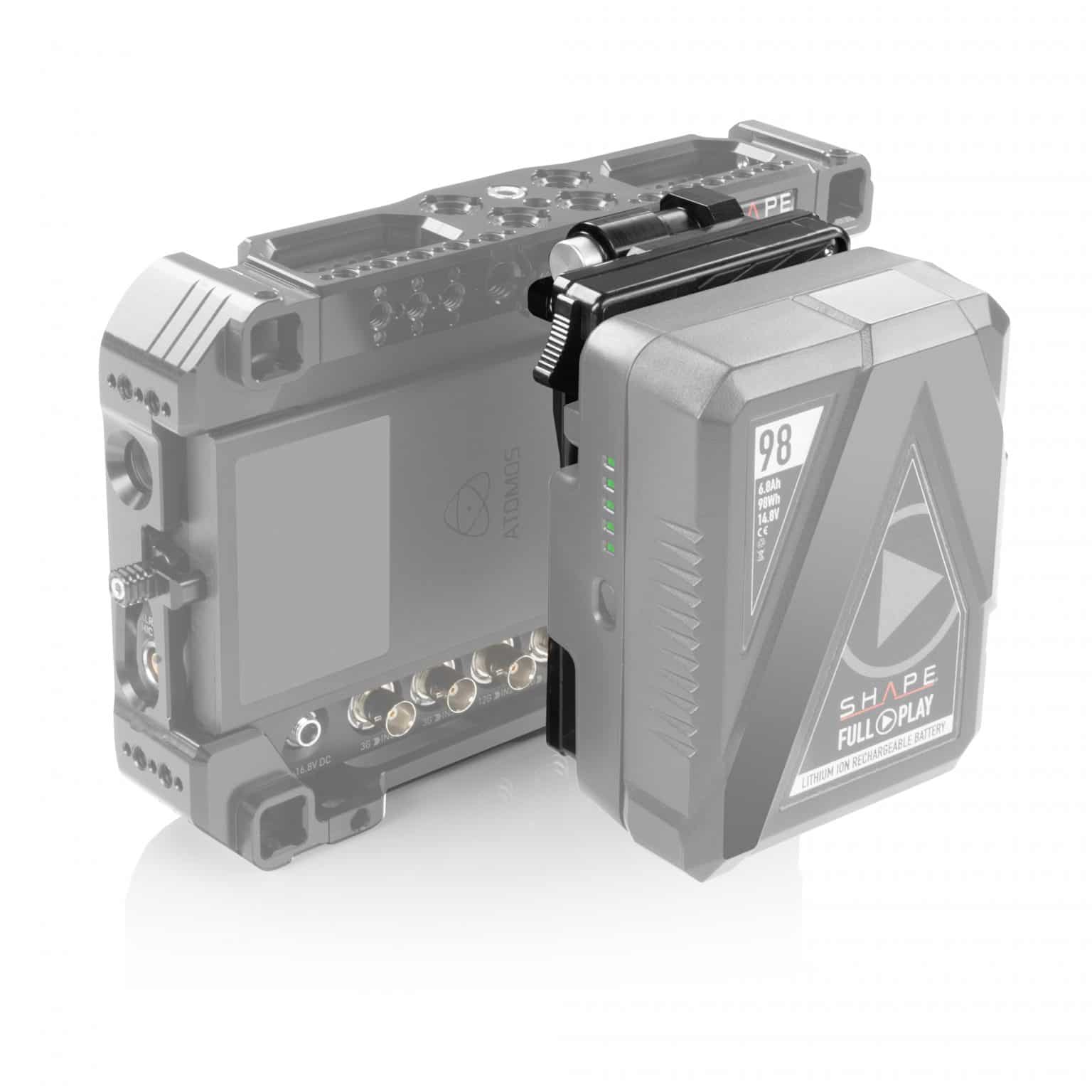 SHAPE Pivoting Battery Plate for Monitor Cage - Image 4