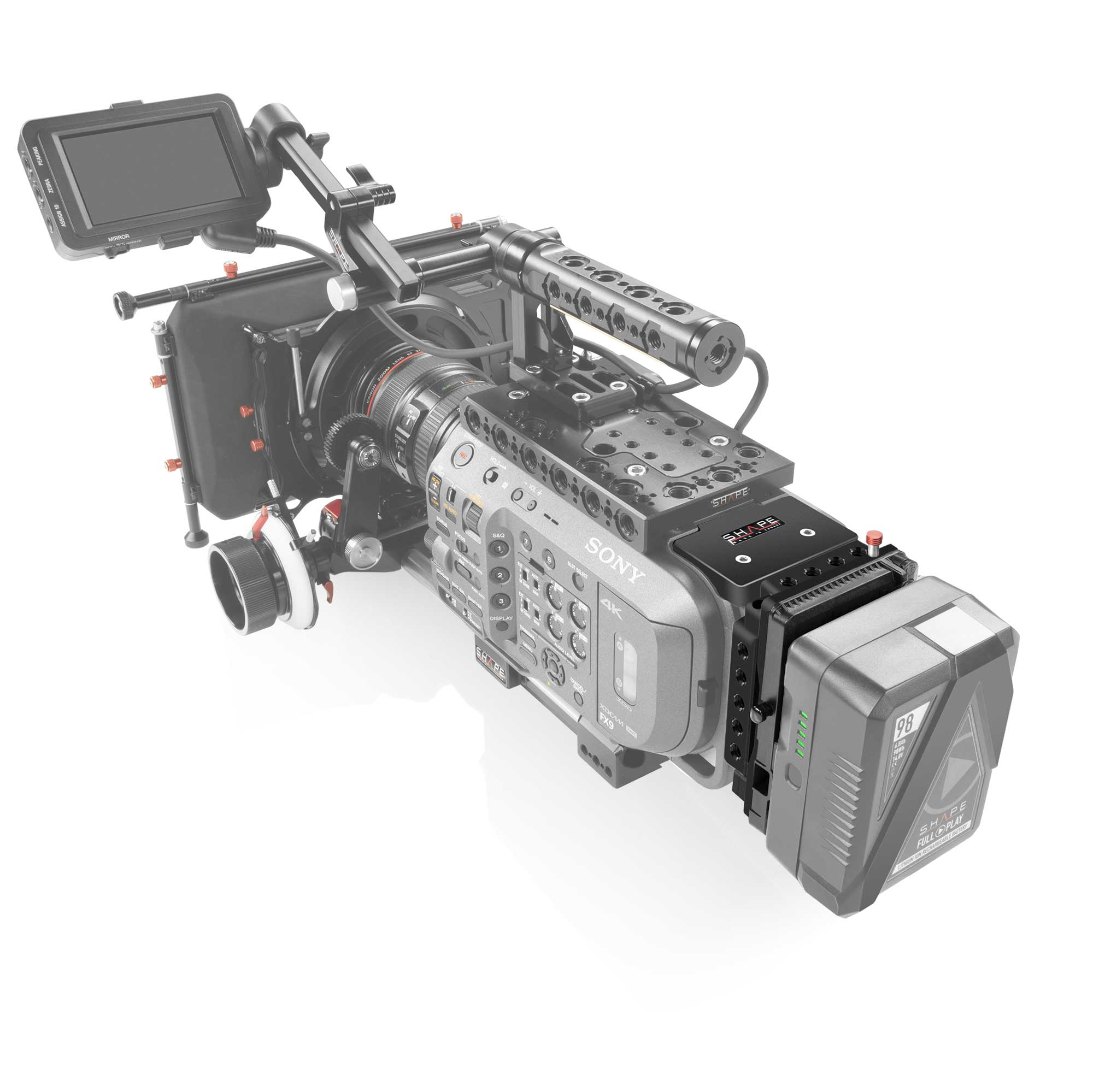 SHAPE Pivoting Battery Plate for Sony FX9 - Image 3