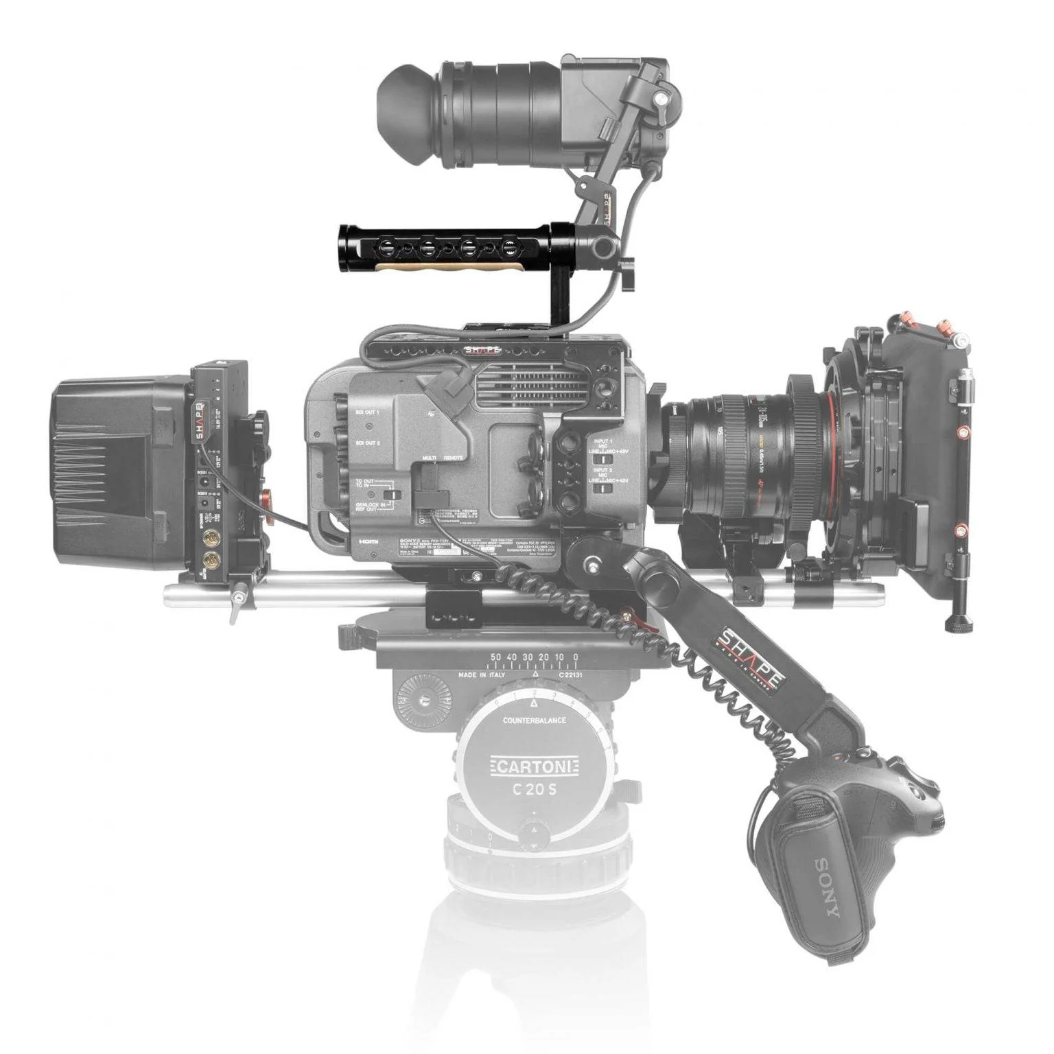 SHAPE Pro Top Handle L-Shape with ARRI Standard Thread - Image 6
