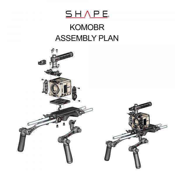 SHAPE RED® KOMODO™ & KOMODO™ 6K Production Pack Camera Bundle Rig - Image 13