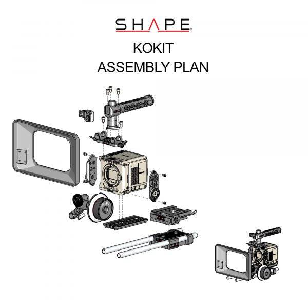 SHAPE RED® KOMODO™ & KOMODO™ 6K Production Pack Camera Bundle Rig Kit - Image 22