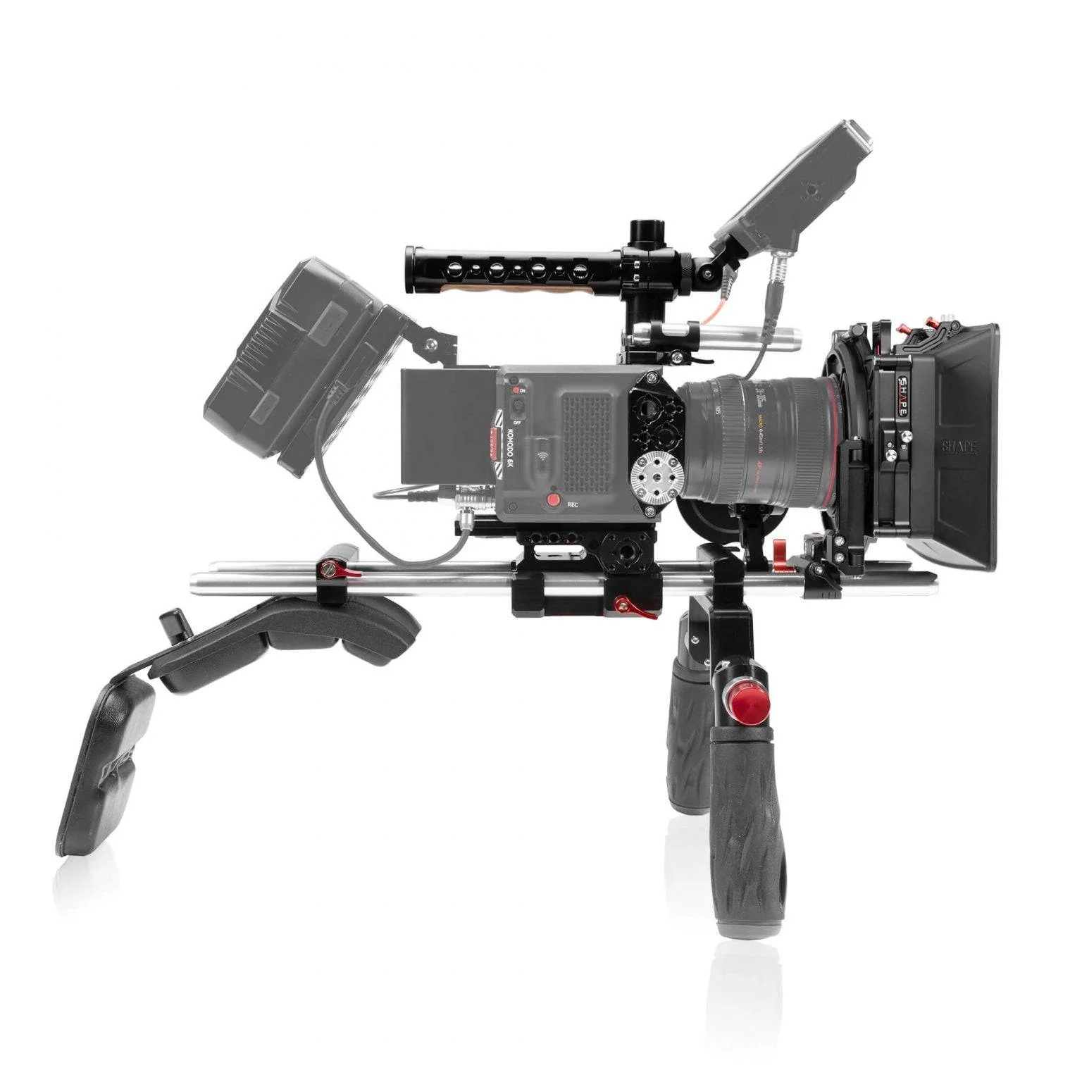 SHAPE RED® KOMODO™ & KOMODO™ 6K Production Pack Shoulder Mount Kit - Image 5