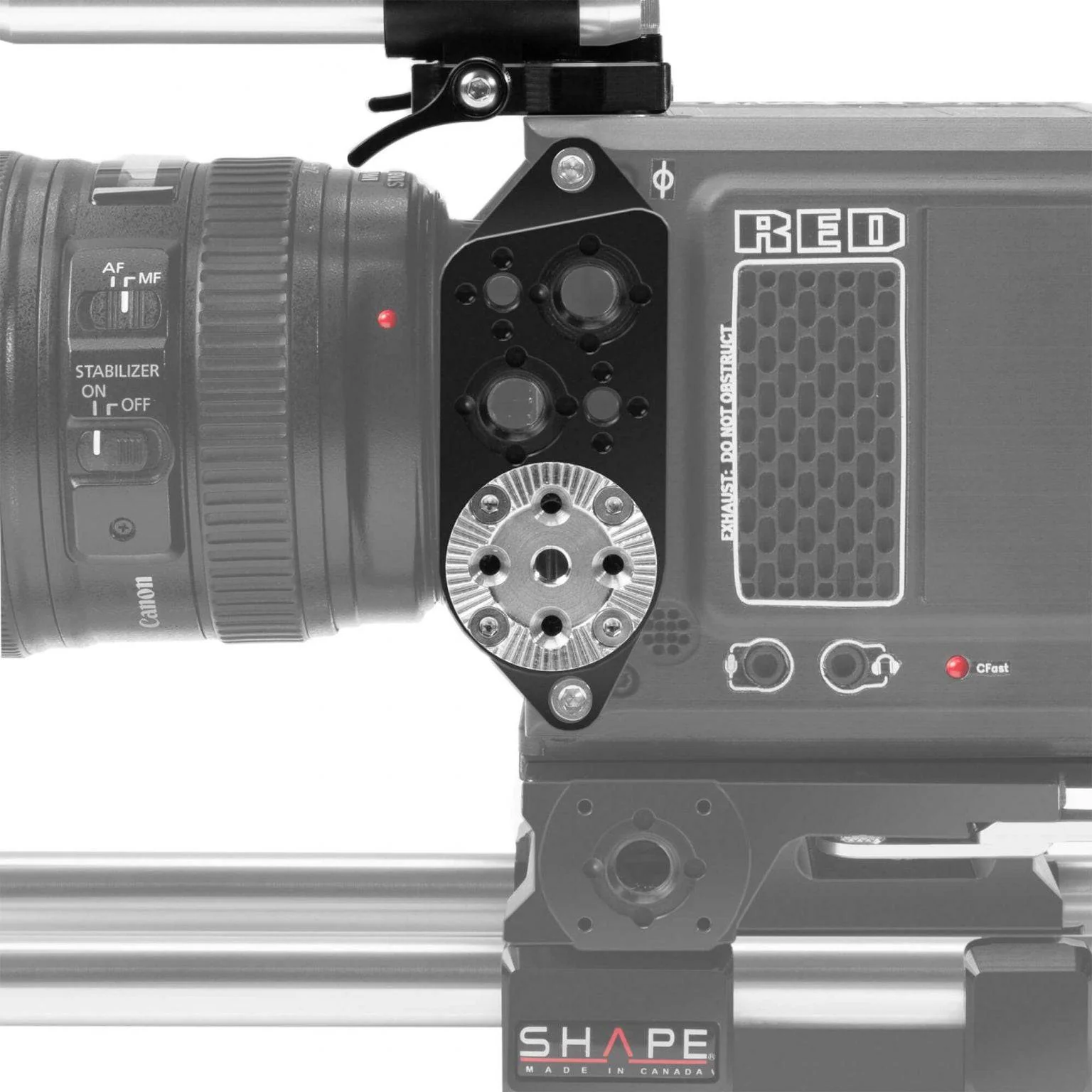 SHAPE RED® KOMODO™ & KOMODO™ 6K Production Pack Shoulder Mount Kit - Image 7