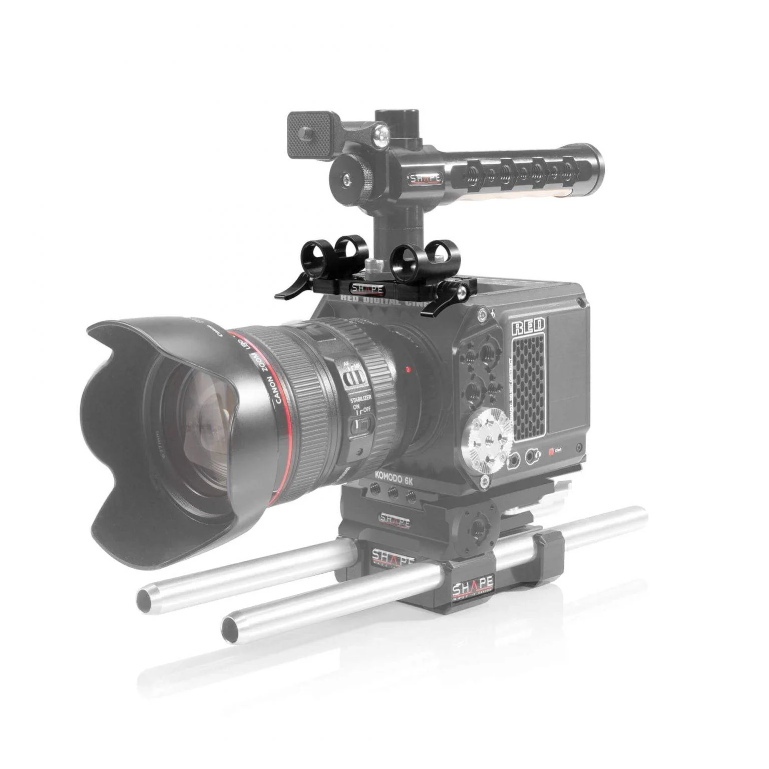 SHAPE RED® KOMODO™ & KOMODO™ 6K Production Pack Top Plate - Image 3