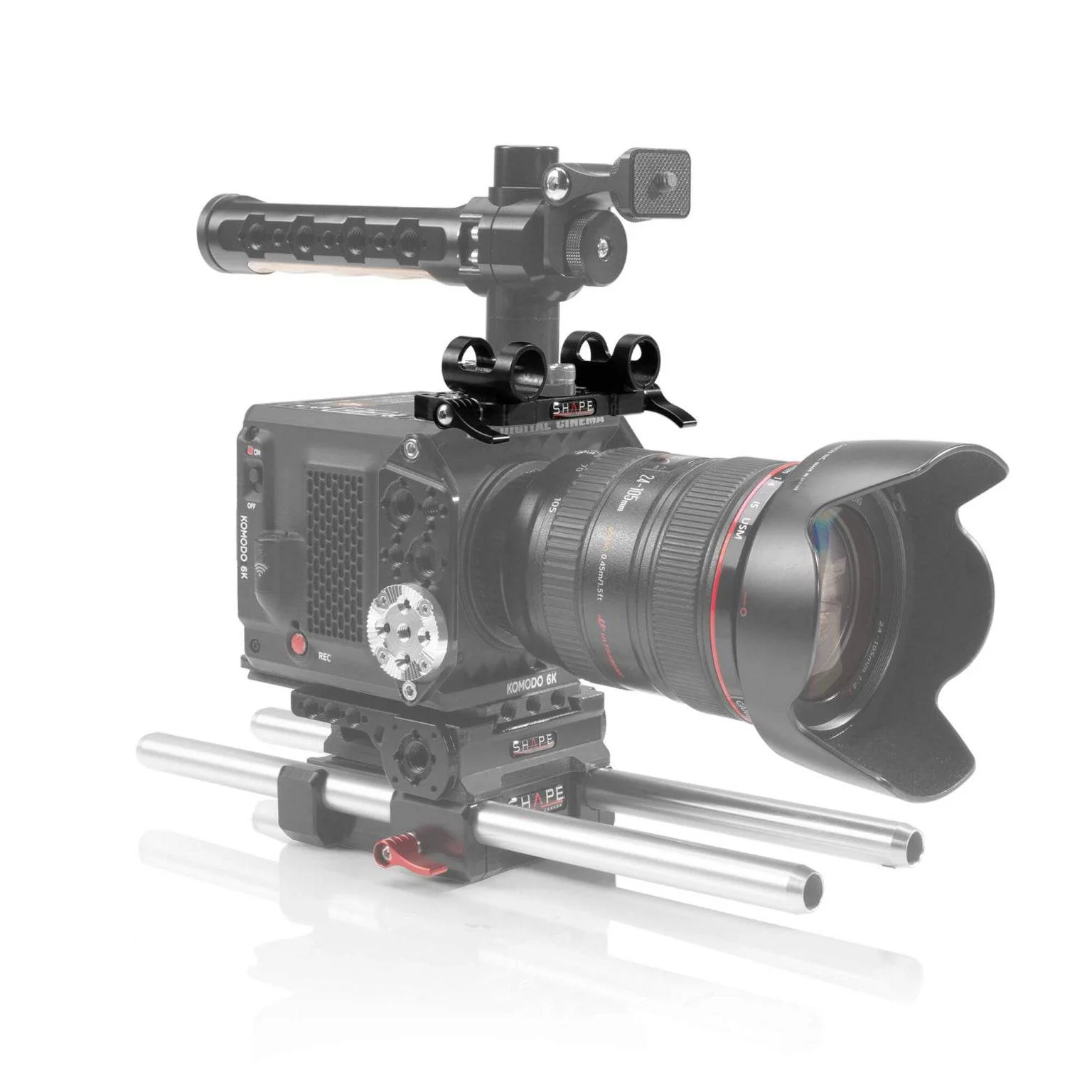 SHAPE RED® KOMODO™ & KOMODO™ 6K Production Pack Top Plate - Image 4
