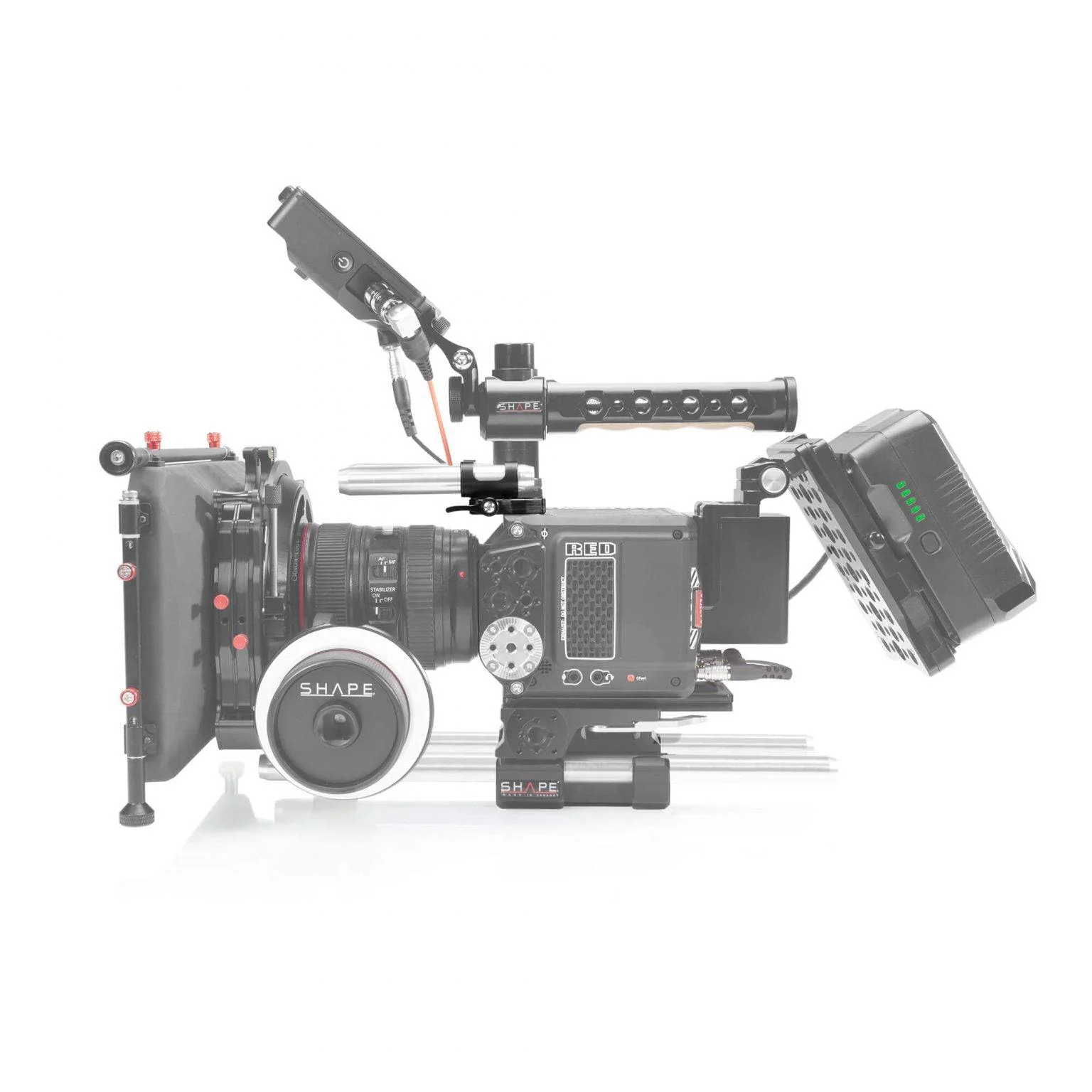 SHAPE RED® KOMODO™ & KOMODO™ 6K Production Pack Top Plate - Image 7