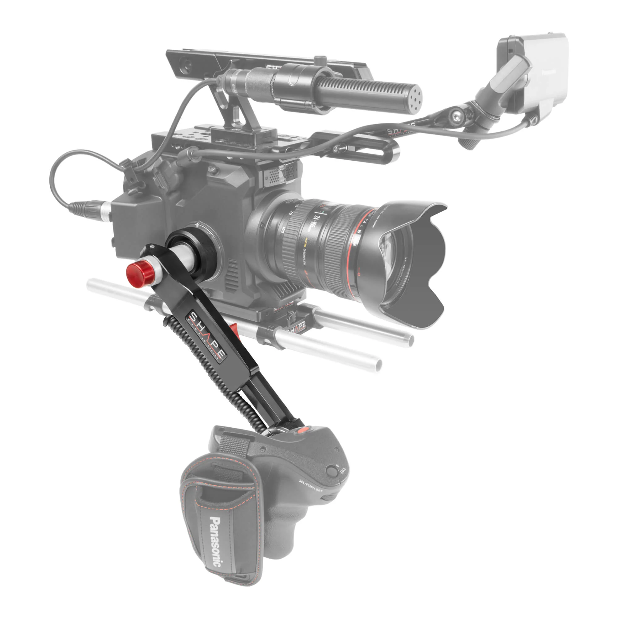 SHAPE Remote Extension Handle with Bayonet Mount and Cable for Panasonic AU-EVA1 - Image 3
