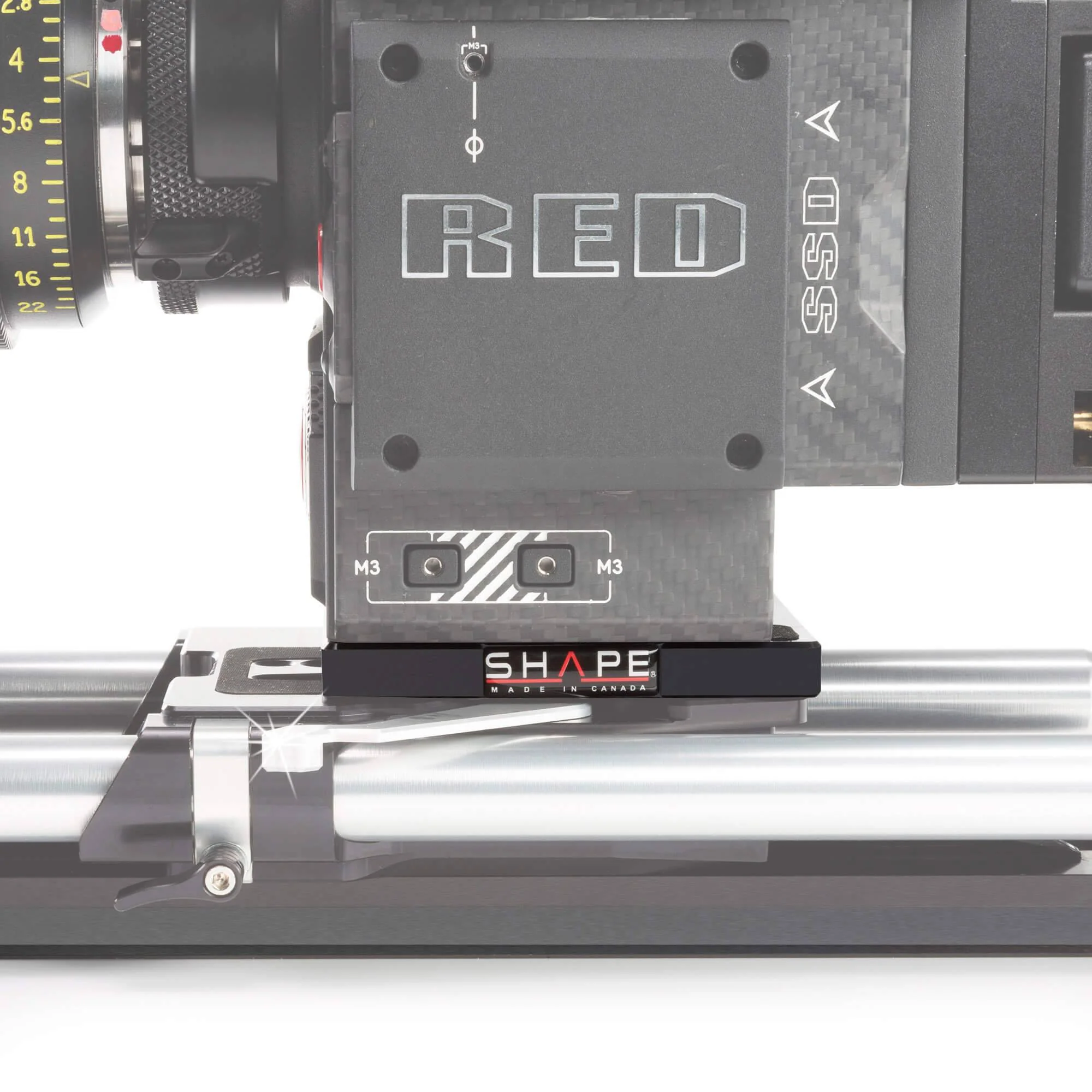 SHAPE Shim Plate for ARRI Standard Bridge Plate for RED® DSMC2 - Image 3