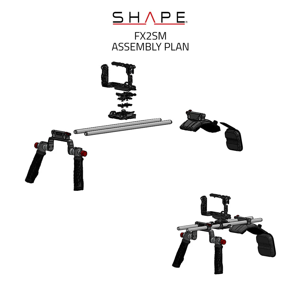 SHAPE Shoulder Mount System for SONY FX2 - Image 10