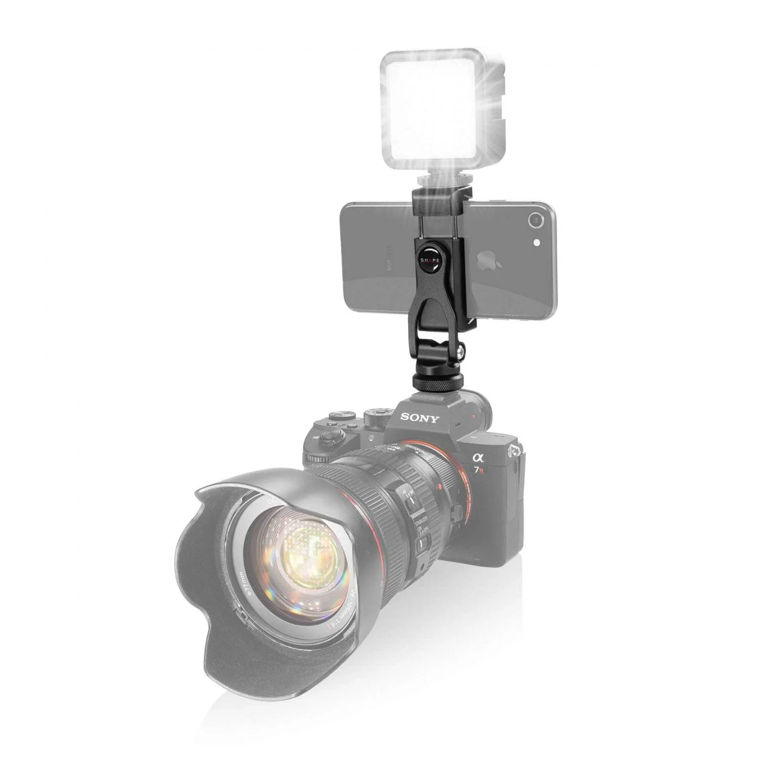 SHAPE Smartphone Clamp Friction Swivel and Tilt - Image 10