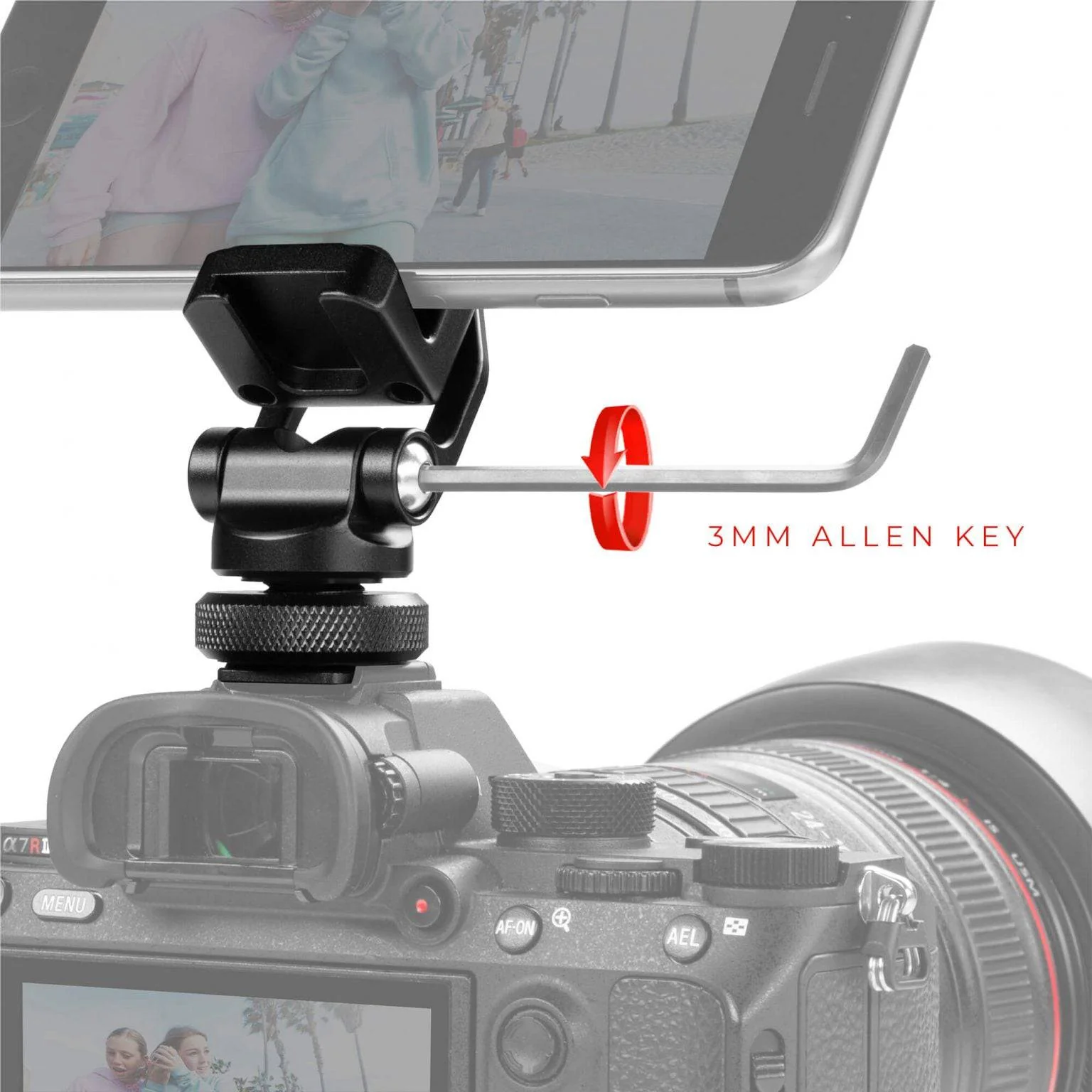 SHAPE Smartphone Clamp Friction Swivel and Tilt - Image 6