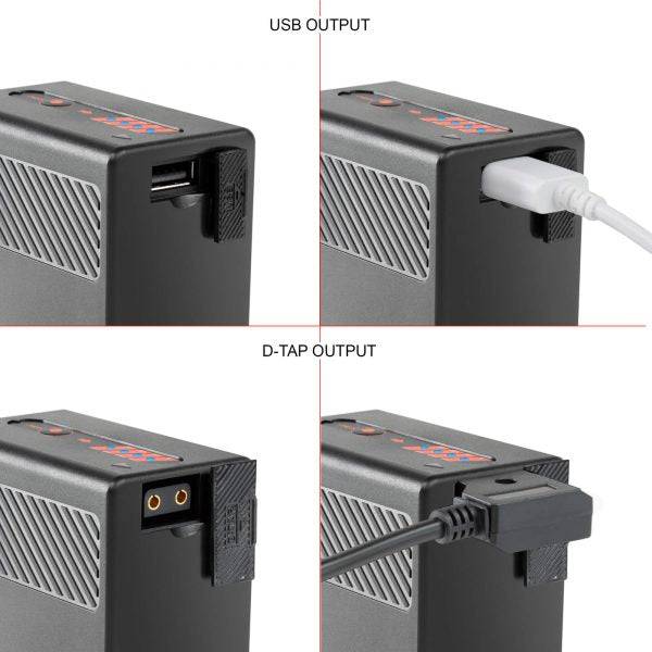 SHAPE Sony BP-U65 Batteries with Dual LCD Charger - Image 5