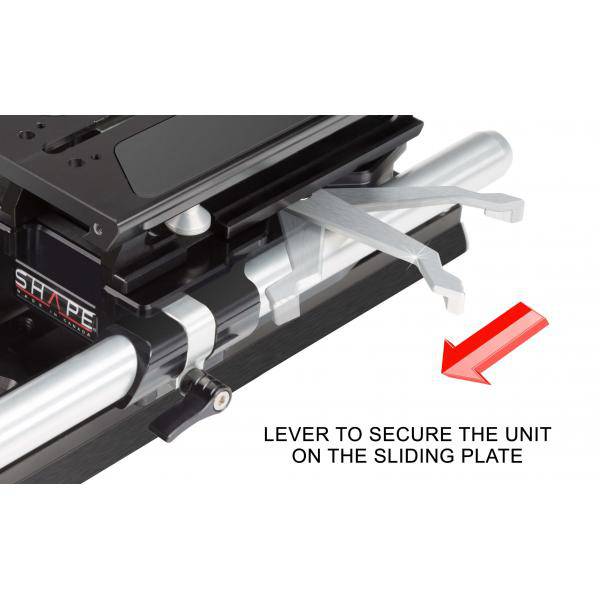 SHAPE Sony Burano & Venice 15 mm Sliding Baseplate - Image 6