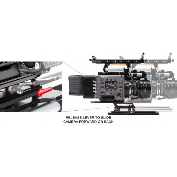 SHAPE Sony Burano & Venice 19 mm Sliding Baseplate - Image 6
