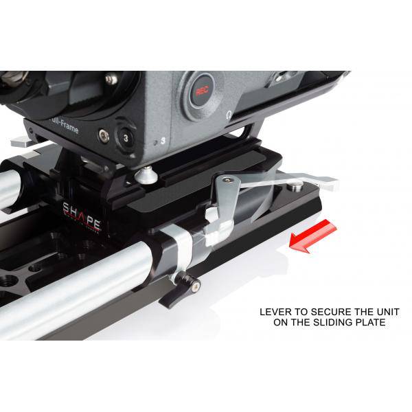 SHAPE Sony Burano & Venice 19 mm Sliding Baseplate - Image 7
