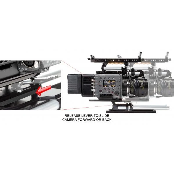 SHAPE Sony Burano & Venice 19 mm Sliding Baseplate - Image 9