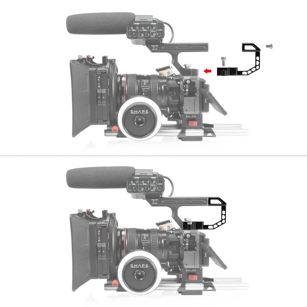 SHAPE Sony FX3/FX30 Handle Extension Rig Noise Cancelling Solution - Image 3