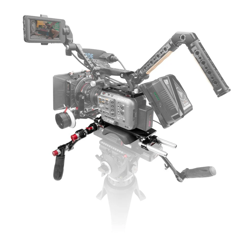 SHAPE Sony FX6 15 mm Baseplate with Top Plate - Image 7