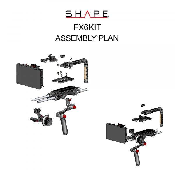 SHAPE Sony FX6 Camera Bundle Rig Kit - Image 30