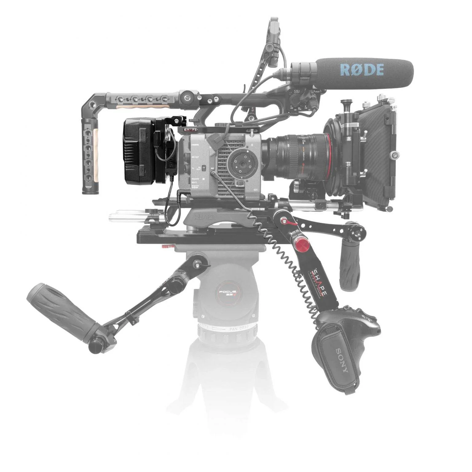 SHAPE Sony FX6 Gold Mount Pivoting Battery Plate - Image 5