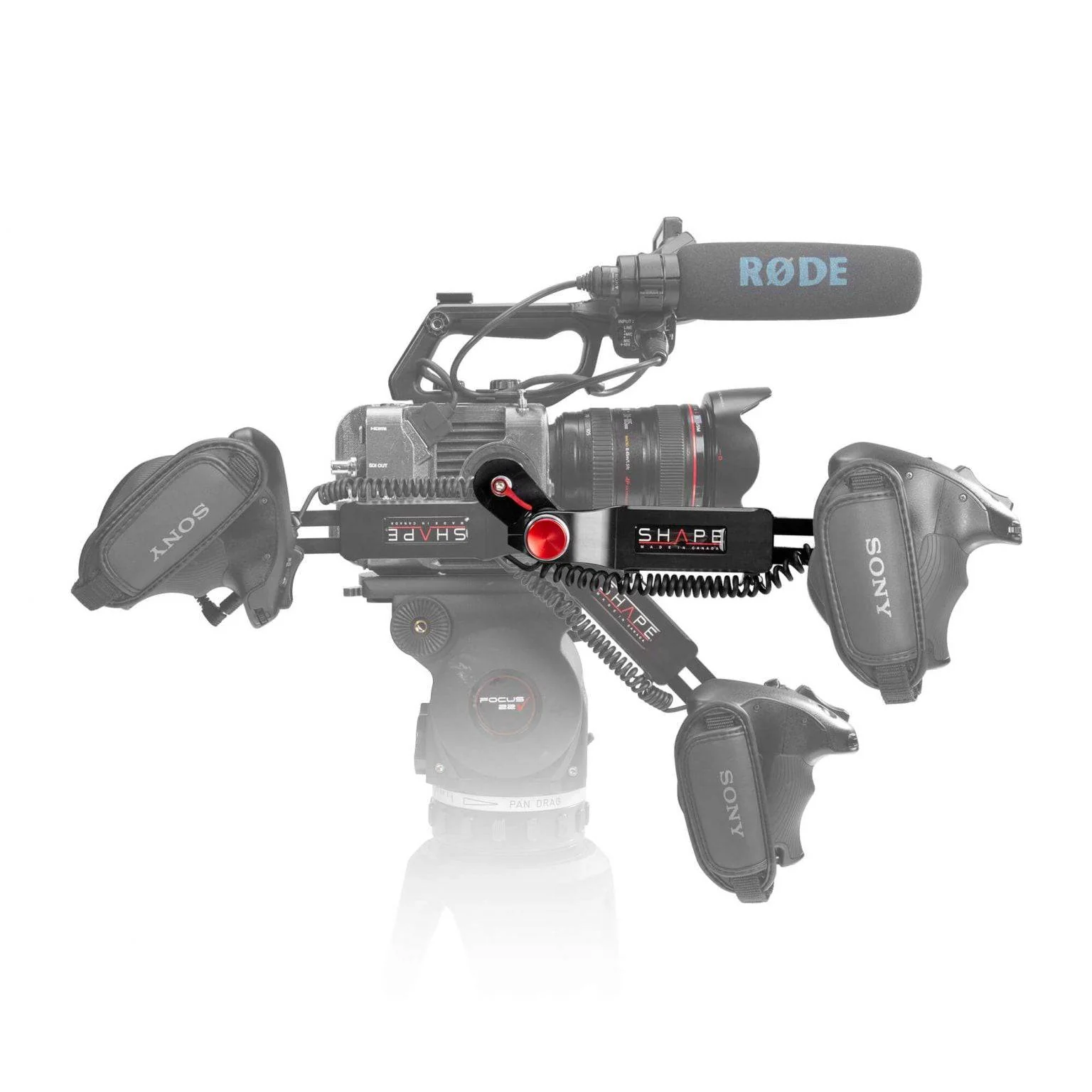 SHAPE Sony FX6 Remote Extension Handle with Cable - Image 2