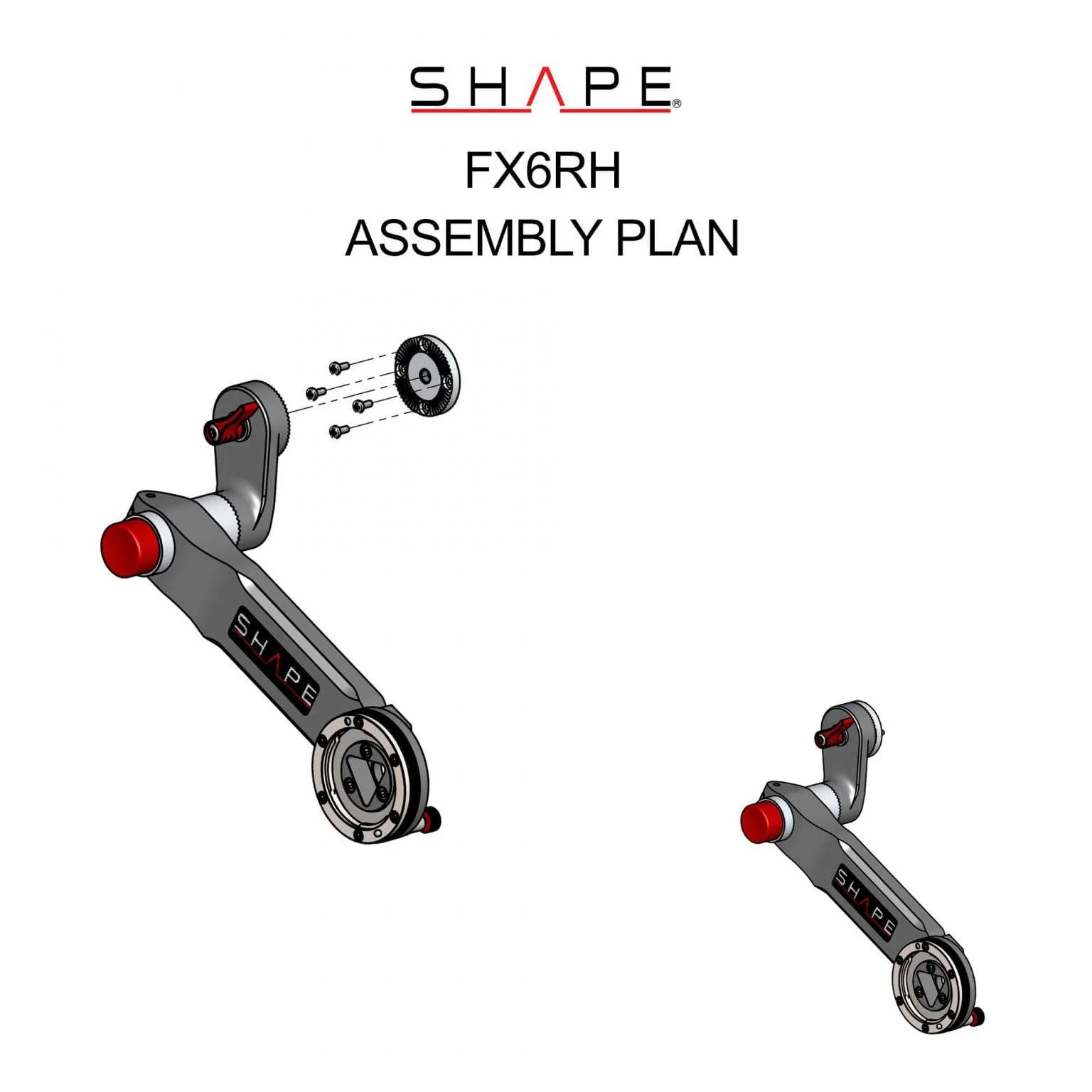 SHAPE Sony FX6 Remote Extension Handle with Cable - Image 9