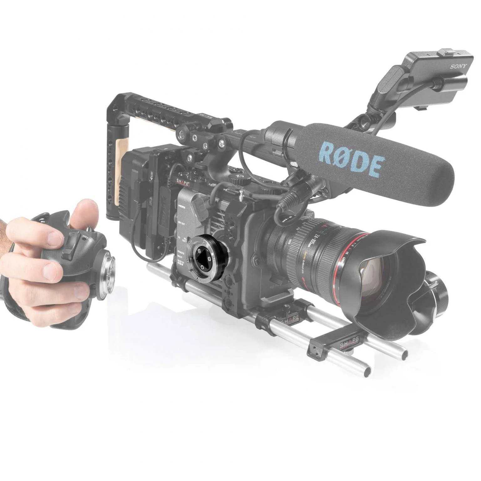 SHAPE Sony FX6 Side Handle Adapter - Image 5