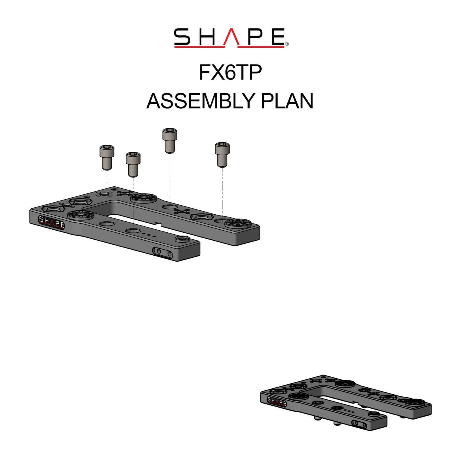 SHAPE Sony FX6 Top Plate - Image 5