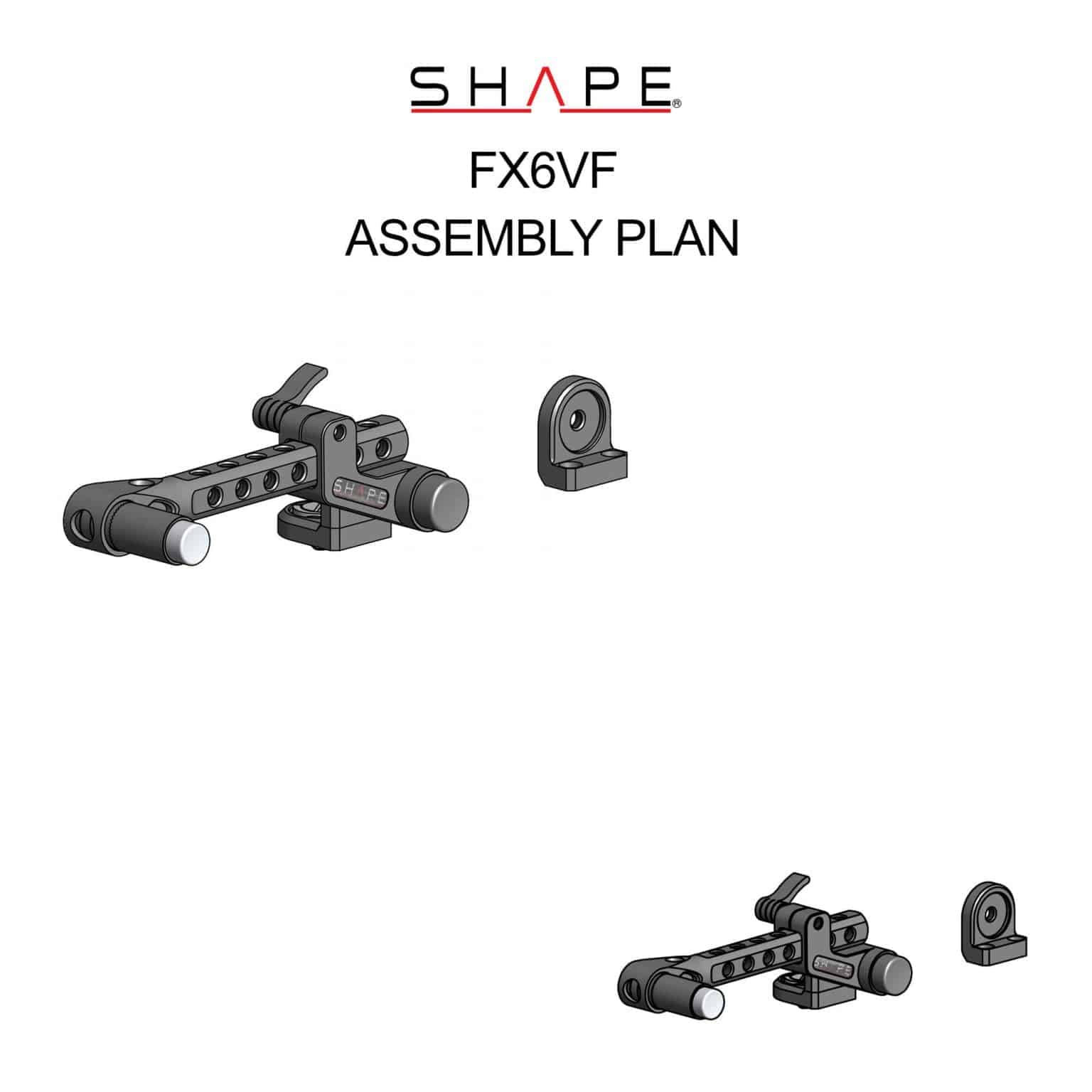 SHAPE Sony FX6 View Finder Mount - Image 6