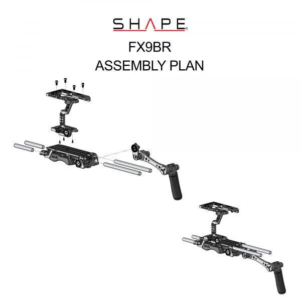 SHAPE Sony FX9 Camera Bundle Rig - Image 11