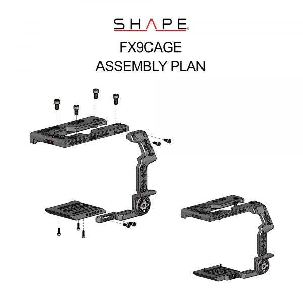 SHAPE Sony FX9 Camera Cage - Image 13