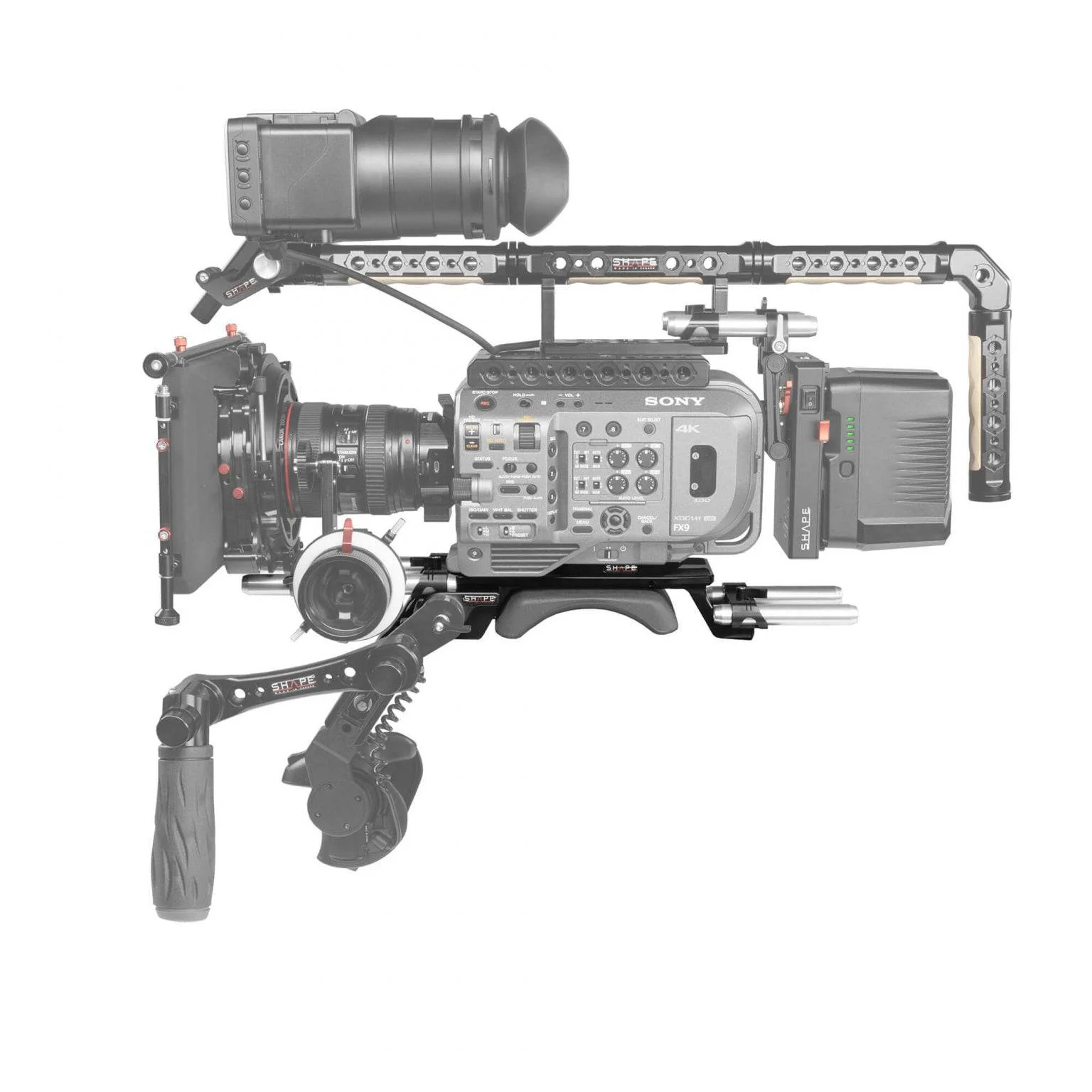 SHAPE Sony FX9 V-Lock Quick Release Baseplate - Image 12