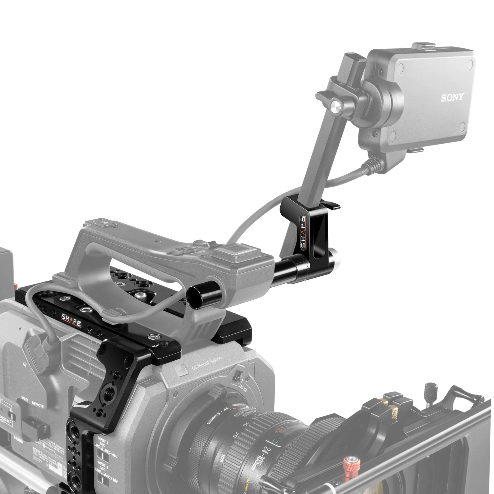 SHAPE Sony FX9 View Finder Mount - Image 3