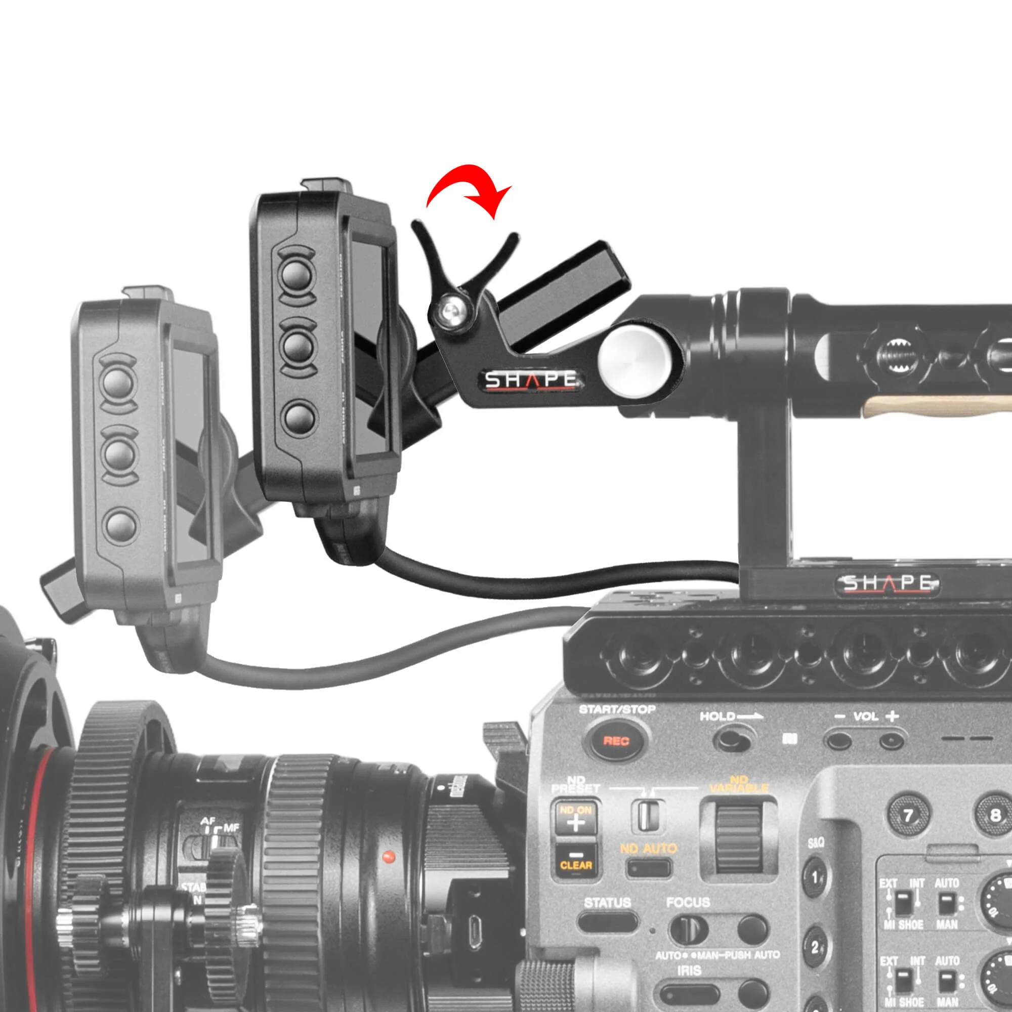 SHAPE Sony FX9 View Finder Mount - Image 4