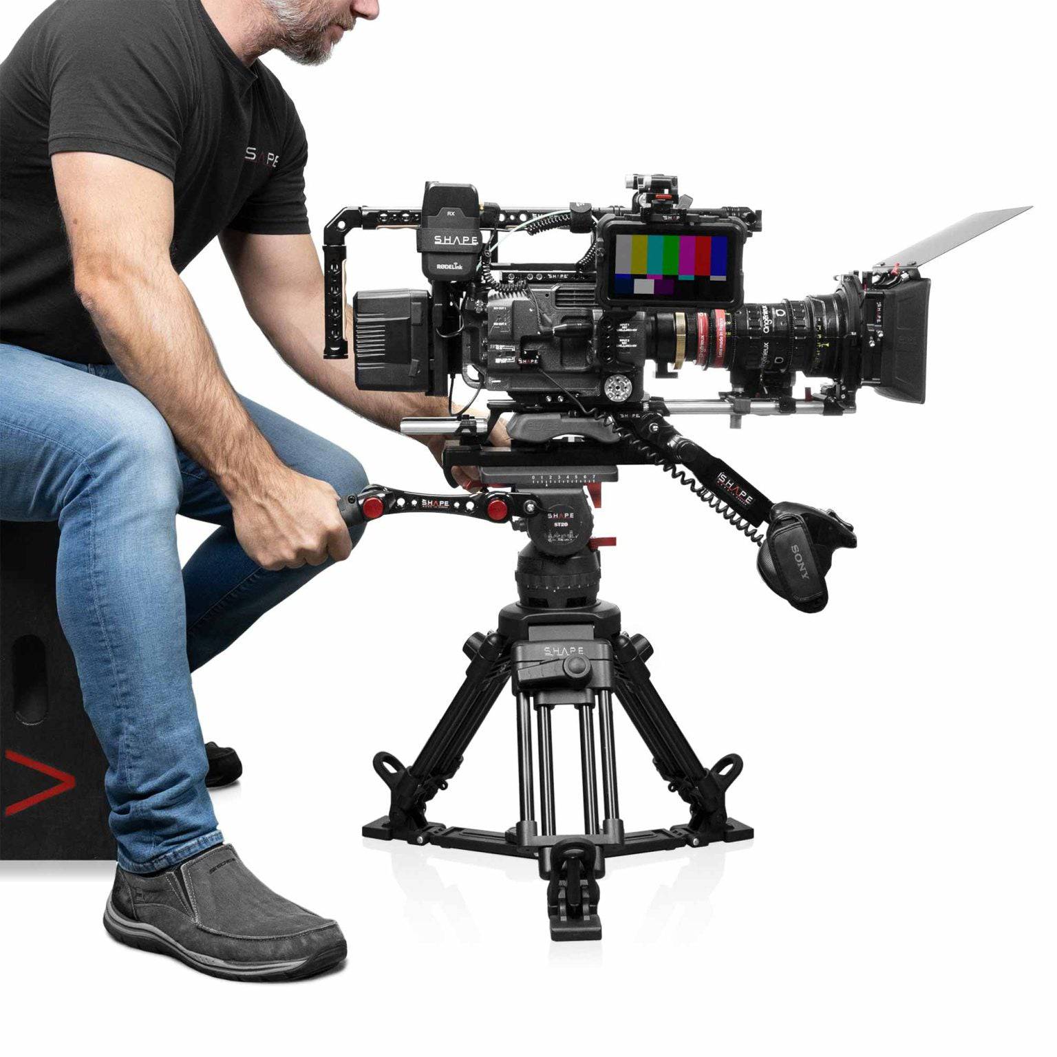 SHAPE ST Series Tripods Tripod Pan Handle Push Button - Image 3