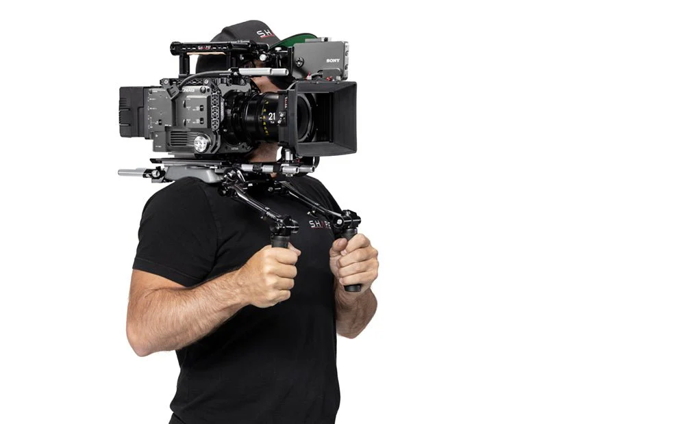 SHAPE Telescopic Black Handles ARRI Rosette - Image 2
