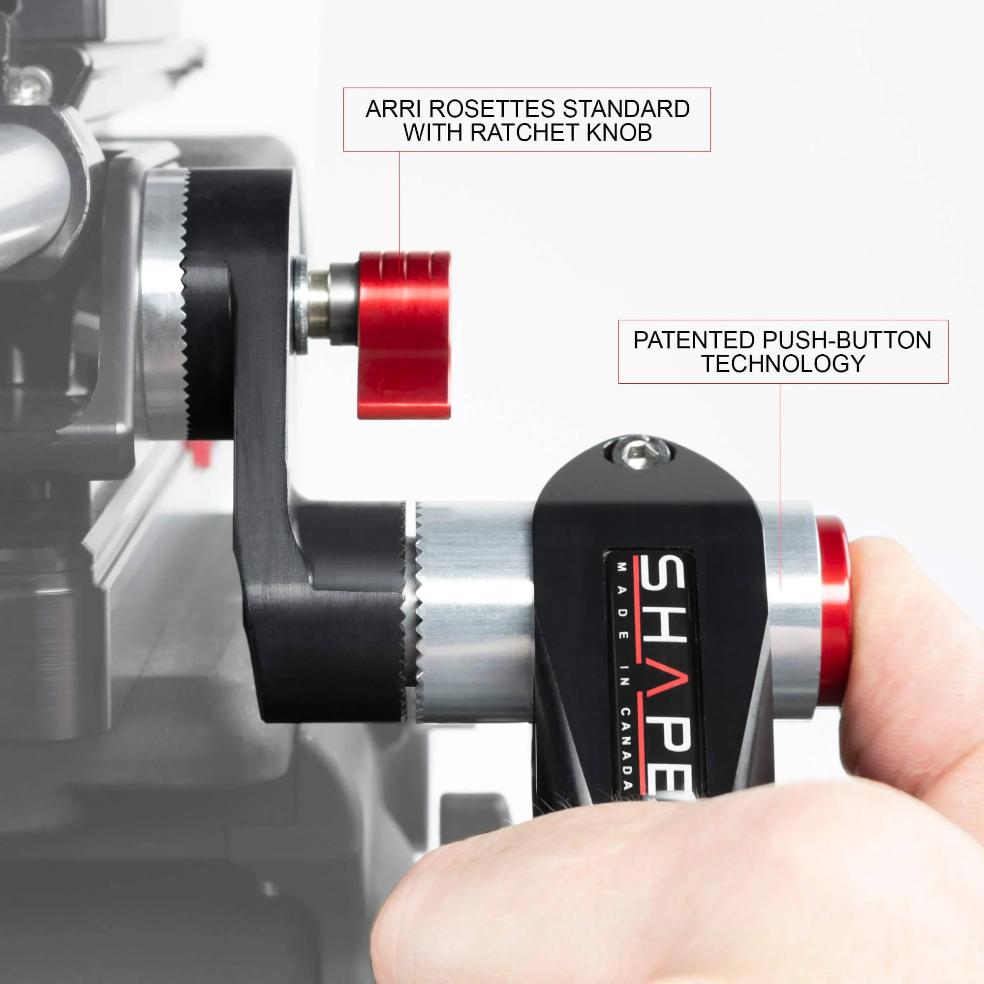 SHAPE Telescopic Handles ARRI Rosette - Image 8
